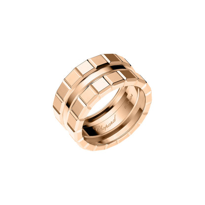 Chopard Ice Cube ring in 18k ethical rose gold