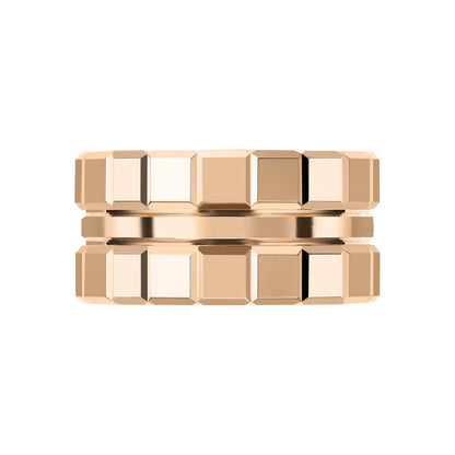 Chopard Ice Cube ring in 18k ethical rose gold, view 2