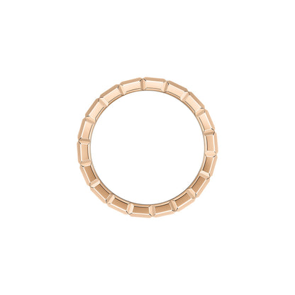 Chopard Ice Cube ring in 18k ethical rose gold, view 3