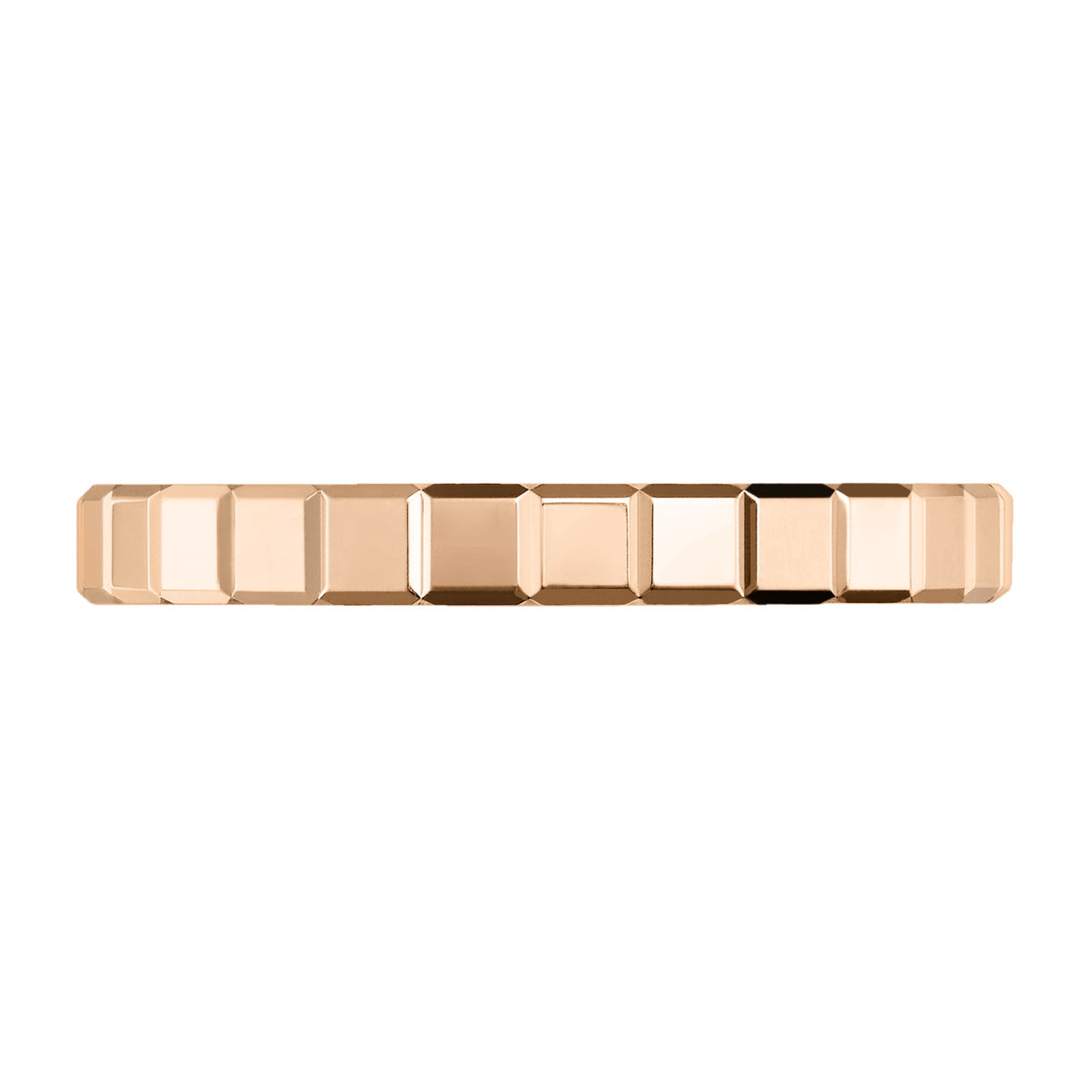 Chopard Ice Cube ring in 18k ethical rose gold, view 2