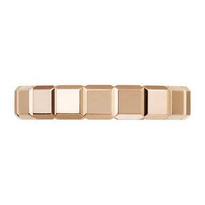 Chopard Ice Cube ring in 18k ethical rose gold, view 3