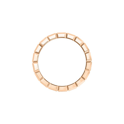 Chopard Ice Cube ring in 18k ethical rose gold, view 4