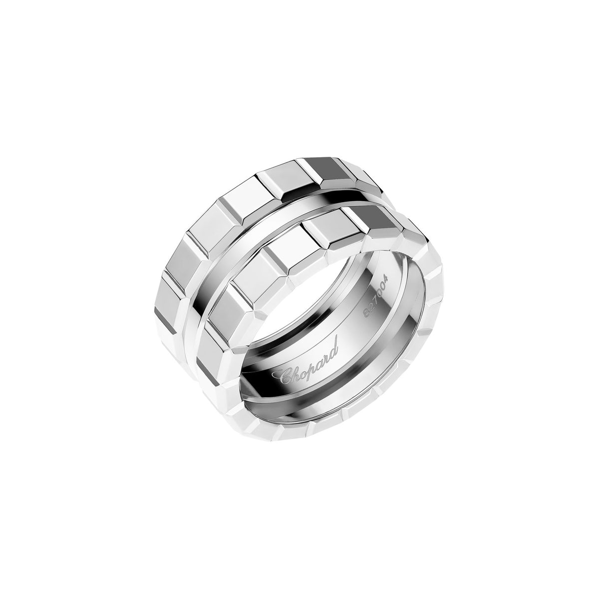 Chopard Ice Cube ring in 18k ethical white gold