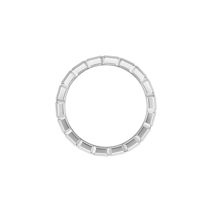 Chopard Ice Cube ring in 18k ethical white gold, view 3