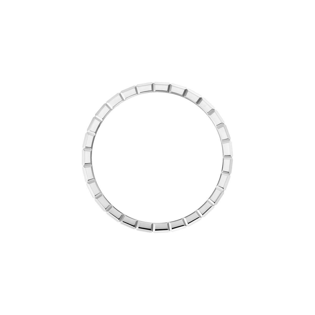 Chopard Ice Cube ring in 18k ethical white gold, view 3