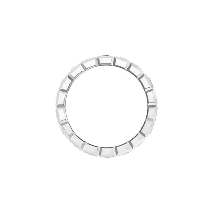 Chopard Ice Cube ring in 18k ethical white gold with diamonds, view 3