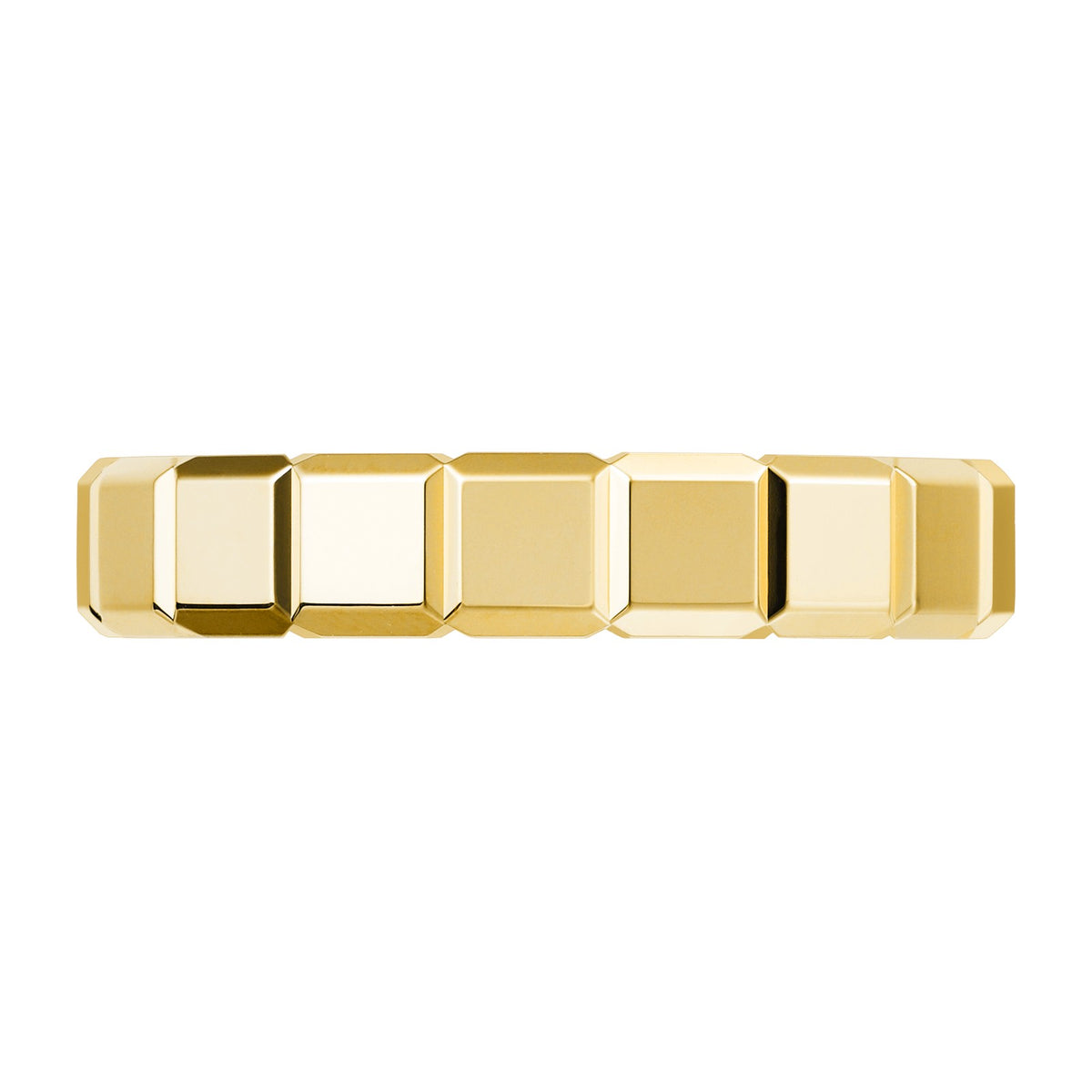 Chopard Ice Cube ring in 18k ethical yellow gold, view 2