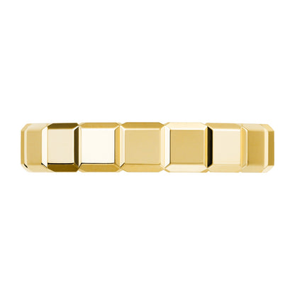 Chopard Ice Cube ring in 18k ethical yellow gold, view 2