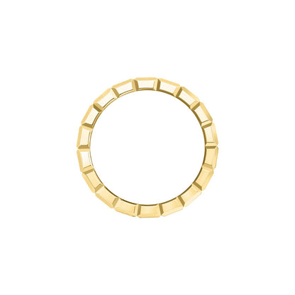 Chopard Ice Cube ring in 18k ethical yellow gold, view 3