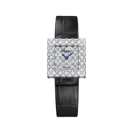 Chopard Ice Cube watch in 18k ethical white gold with diamonds