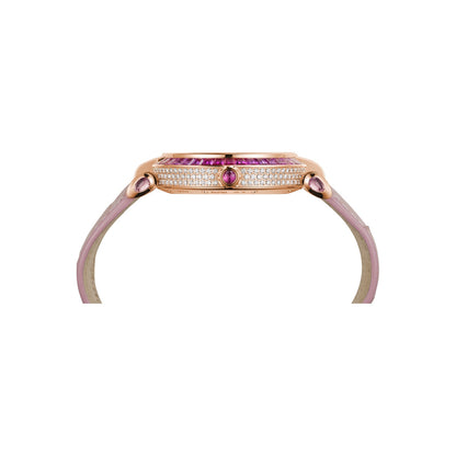 Chopard IMPERIALE watch in 18k ethical rose gold with sapphires, view 3