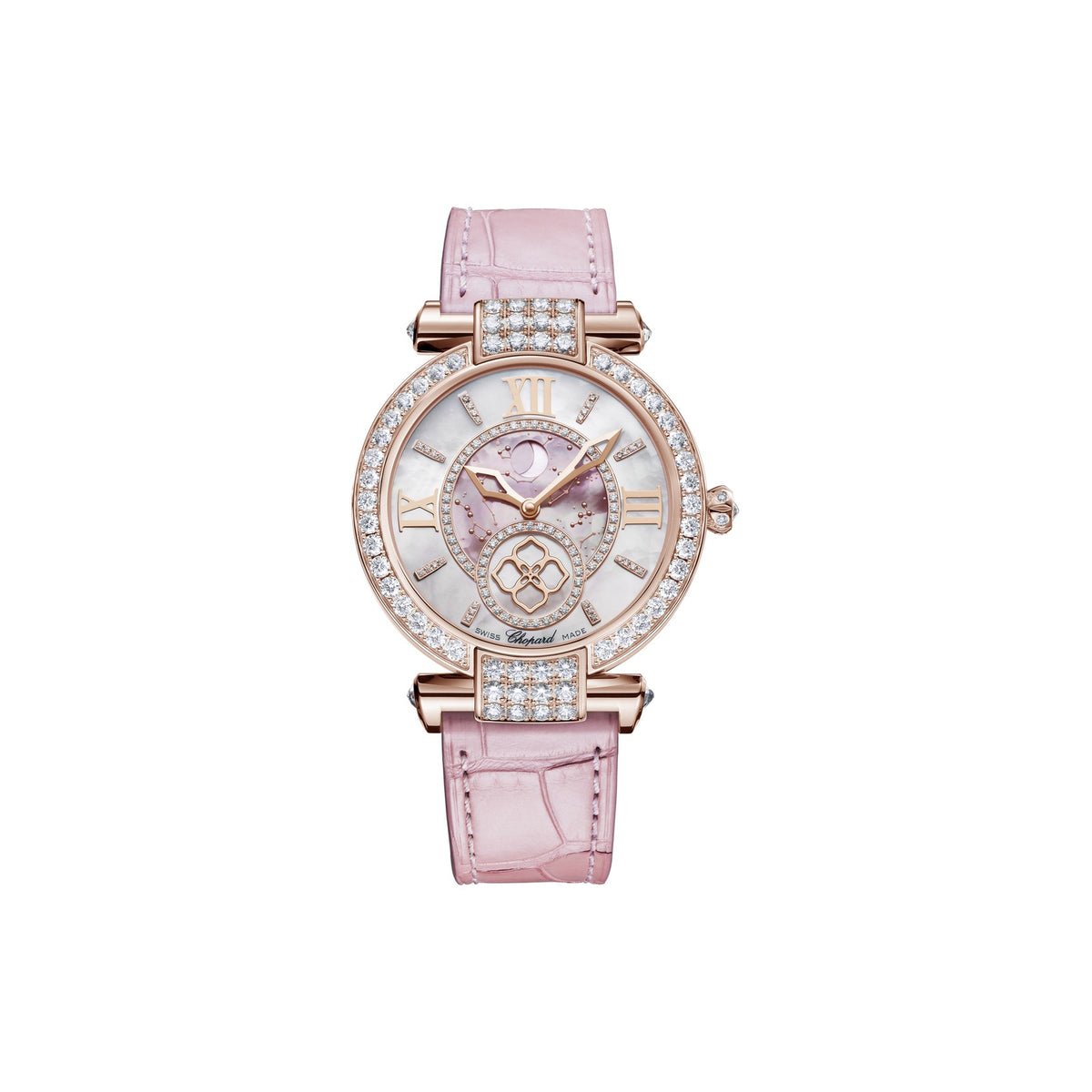 Chopard IMPERIALE watch in 18k ethical rose gold with diamonds