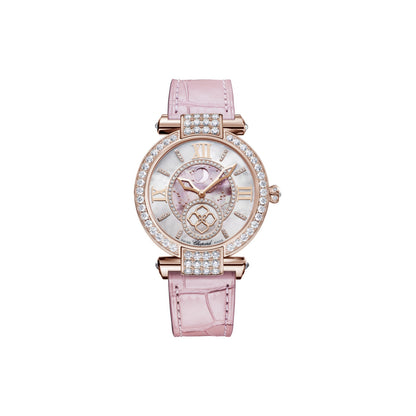 Chopard IMPERIALE watch in 18k ethical rose gold with diamonds