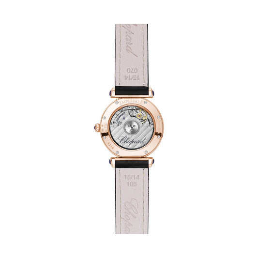 Chopard IMPERIALE watch in 18k ethical rose gold with diamonds and amethysts, view 2