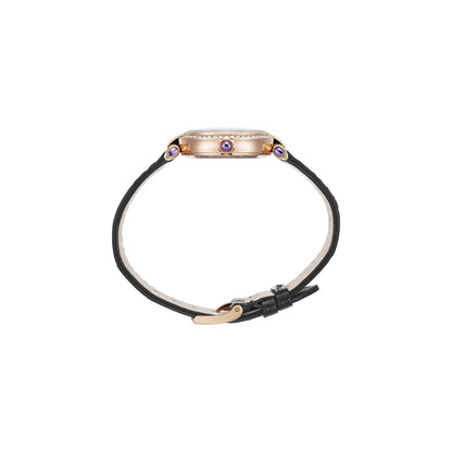 Chopard IMPERIALE watch in 18k ethical rose gold with diamonds and amethysts, view 3