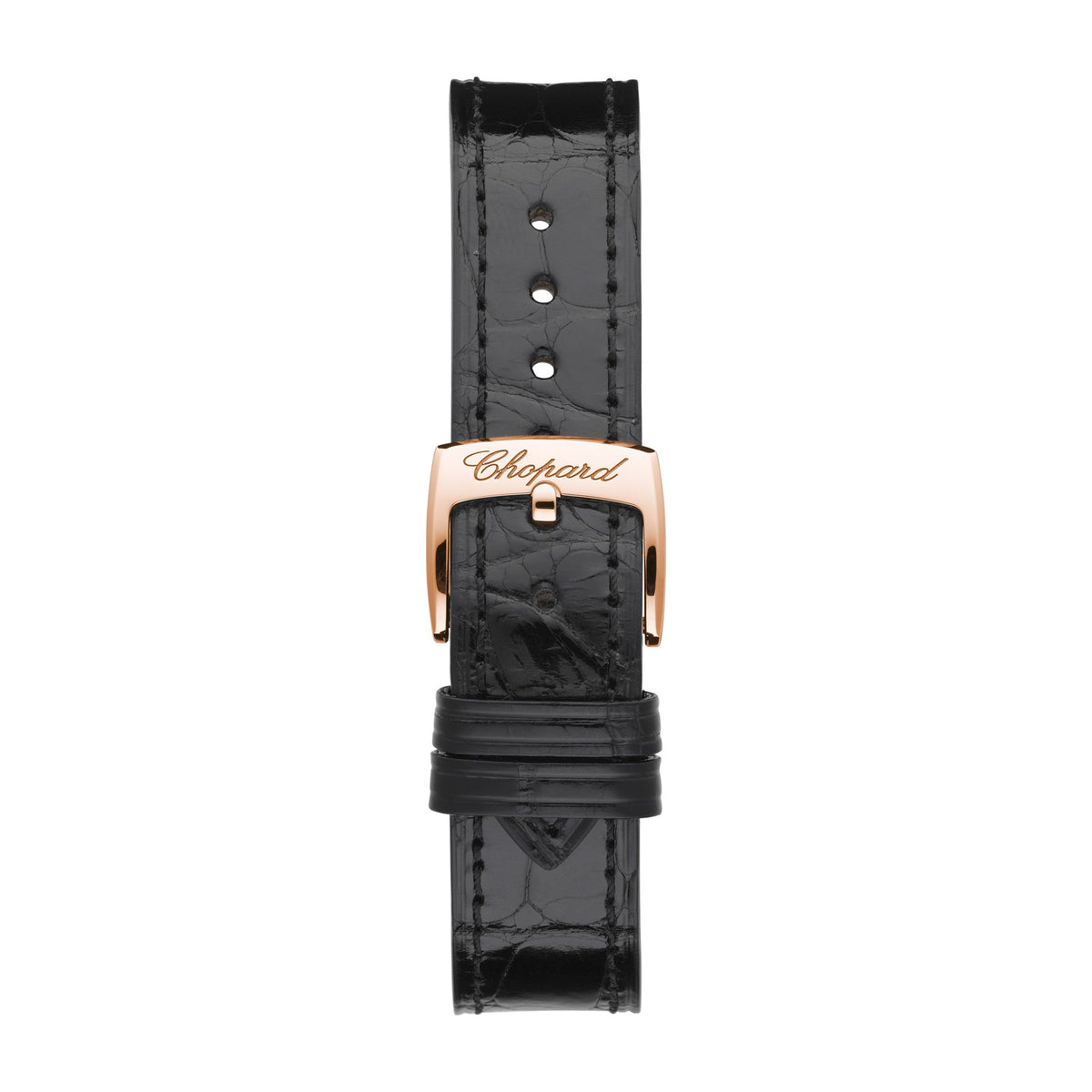Chopard IMPERIALE watch in 18k ethical rose gold with diamonds and amethysts, view 4