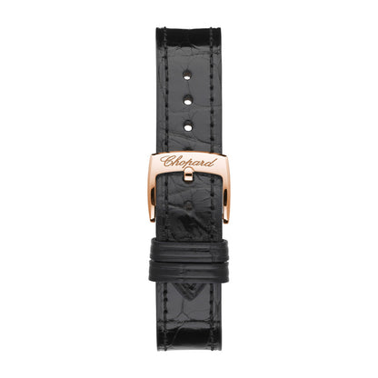 Chopard IMPERIALE watch in 18k ethical rose gold with diamonds and amethysts, view 4