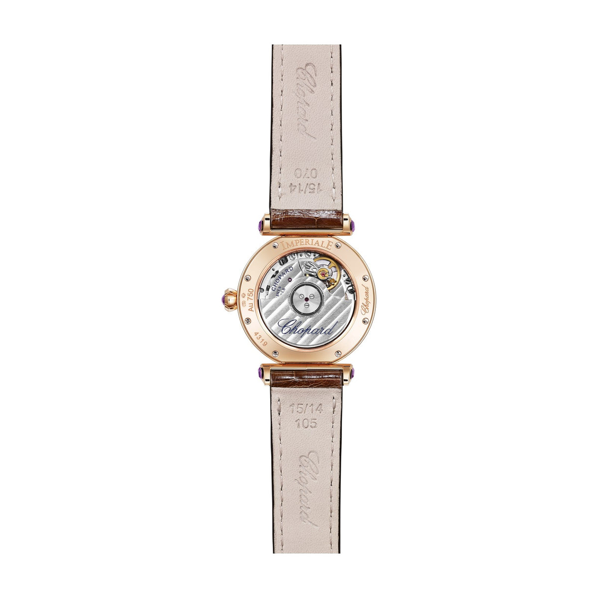Chopard IMPERIALE watch in 18k ethical rose gold, view 2