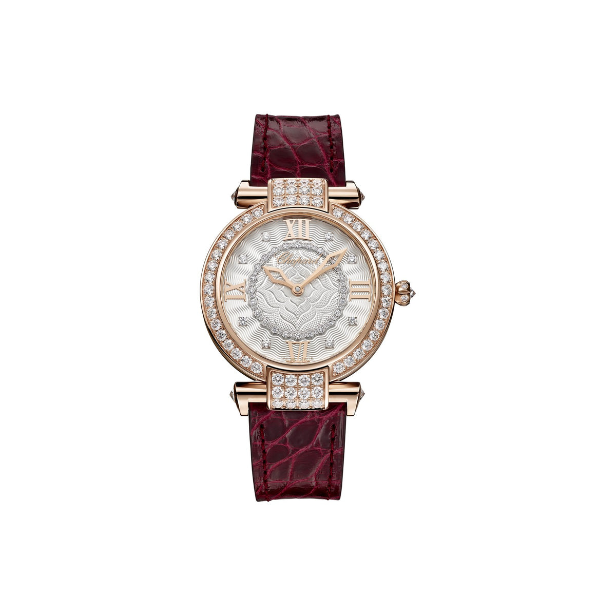 Chopard IMPERIALE watch in 18k ethical rose gold with diamonds