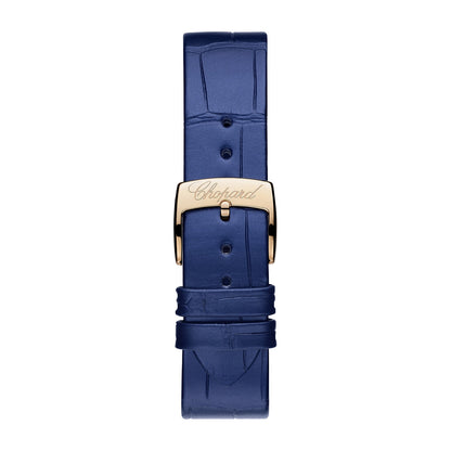 Chopard IMPERIALE watch in 18k ethical rose gold with sapphires, view 4