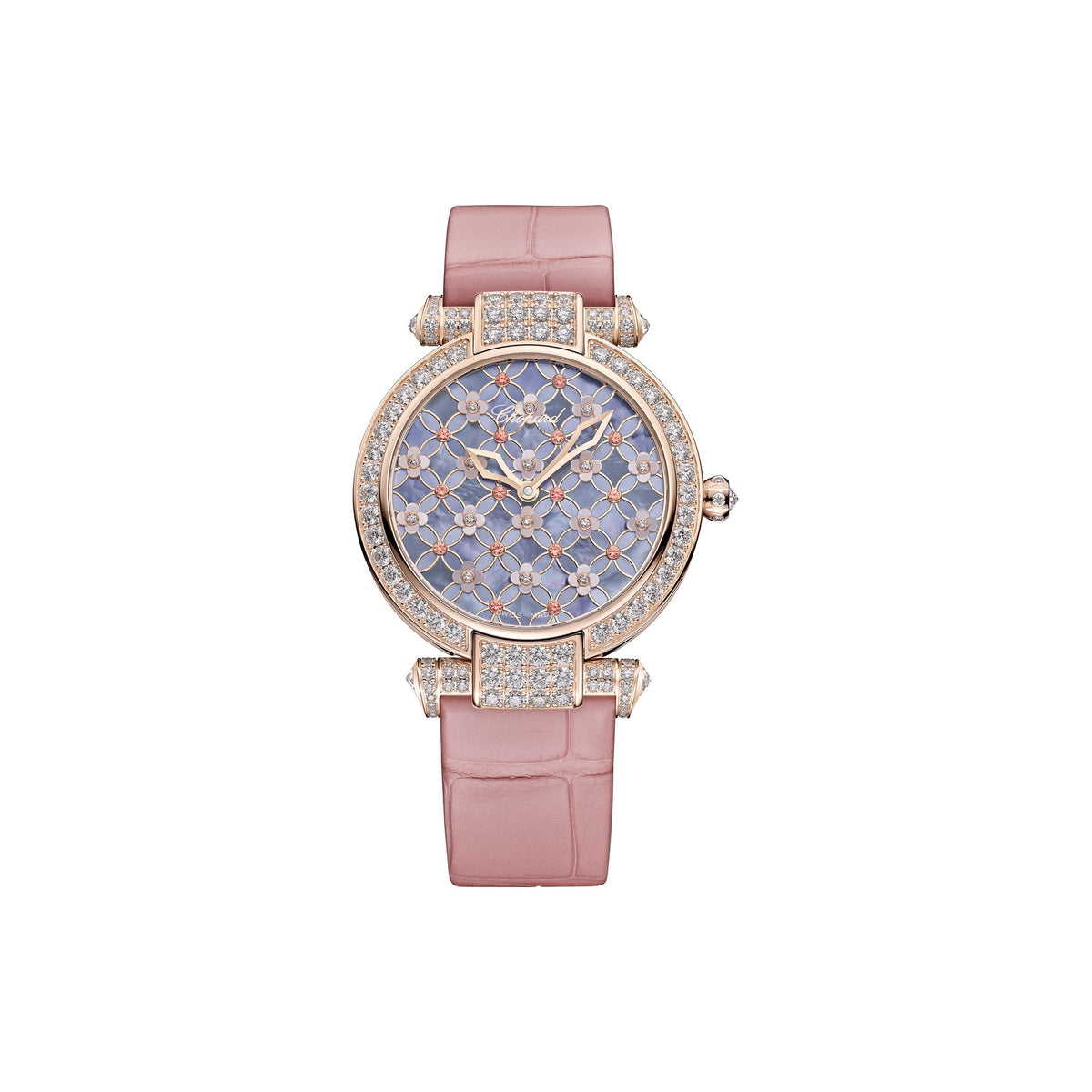 Chopard IMPERIALE watch in 18k ethical rose gold with diamonds