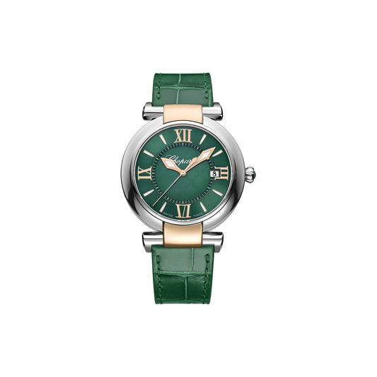 Chopard IMPERIALE watch in 18k ethical rose gold and stainless steel