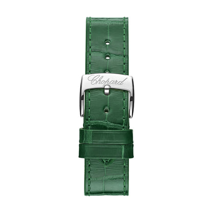 Chopard IMPERIALE watch in 18k ethical rose gold and stainless steel, view 4