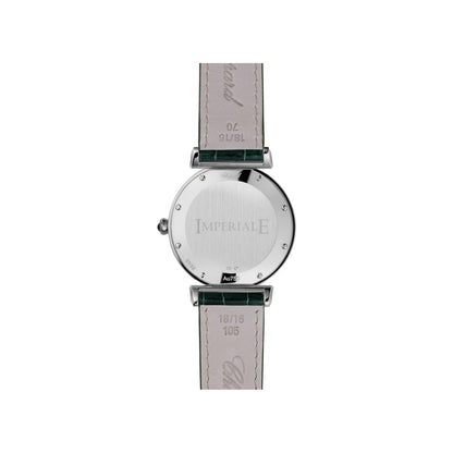 Chopard IMPERIALE watch in 18k ethical rose gold and stainless steel, view 2