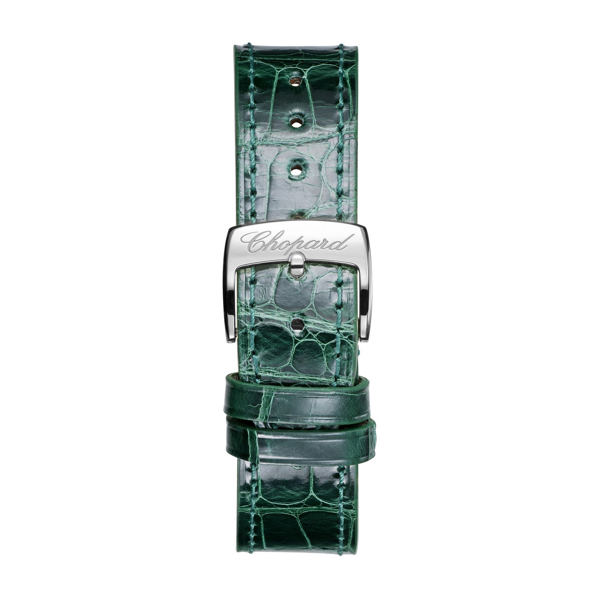 Chopard IMPERIALE watch in 18k ethical rose gold and stainless steel, view 4