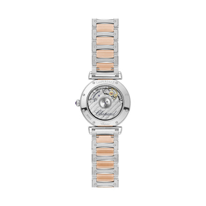 Chopard IMPERIALE watch in 18k ethical rose gold and stainless steel, view 2