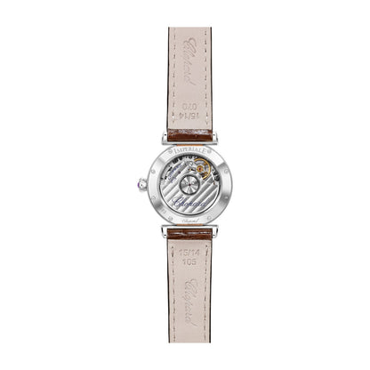 Chopard IMPERIALE watch in 18k ethical rose gold and stainless steel, view 2