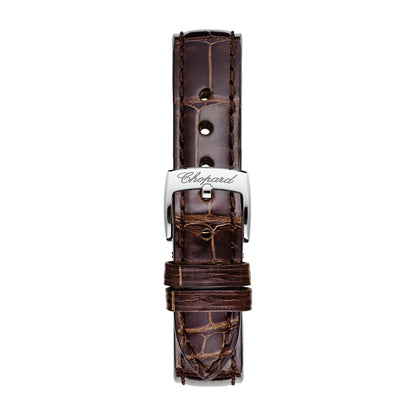 Chopard IMPERIALE watch in 18k ethical rose gold and stainless steel, view 4