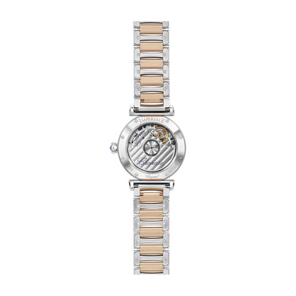 Chopard IMPERIALE watch in 18k ethical rose gold and stainless steel, view 2