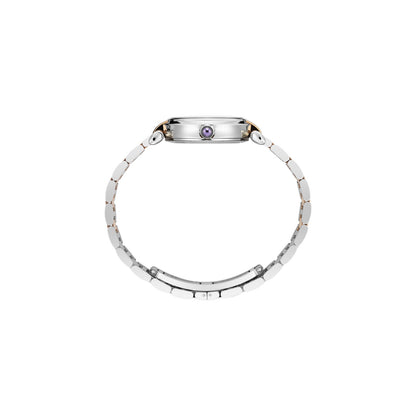 Chopard IMPERIALE watch in 18k ethical rose gold and stainless steel, view 3