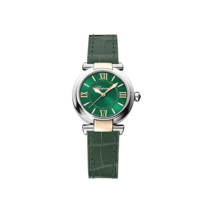 Chopard IMPERIALE watch in 18k ethical rose gold and stainless steel