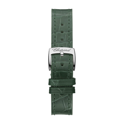 Chopard IMPERIALE watch in 18k ethical rose gold and stainless steel, view 4