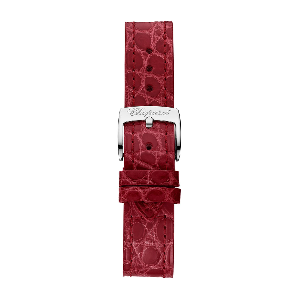 Chopard IMPERIALE watch in 18k ethical rose gold and stainless steel, view 4