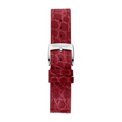 Chopard IMPERIALE watch in 18k ethical rose gold and stainless steel, view 4