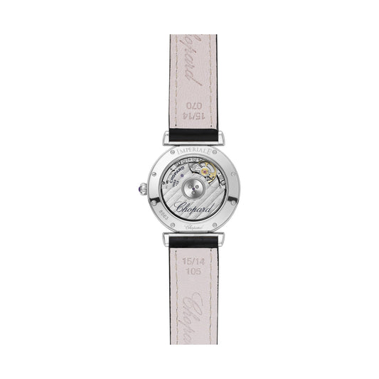 Chopard IMPERIALE watch in stainless steel with diamonds and amethysts, view 2