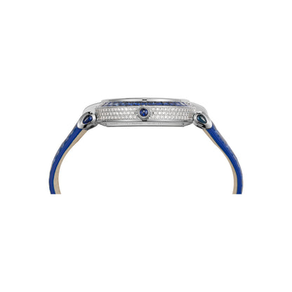 Chopard IMPERIALE watch in 18k ethical white gold with sapphires, view 3