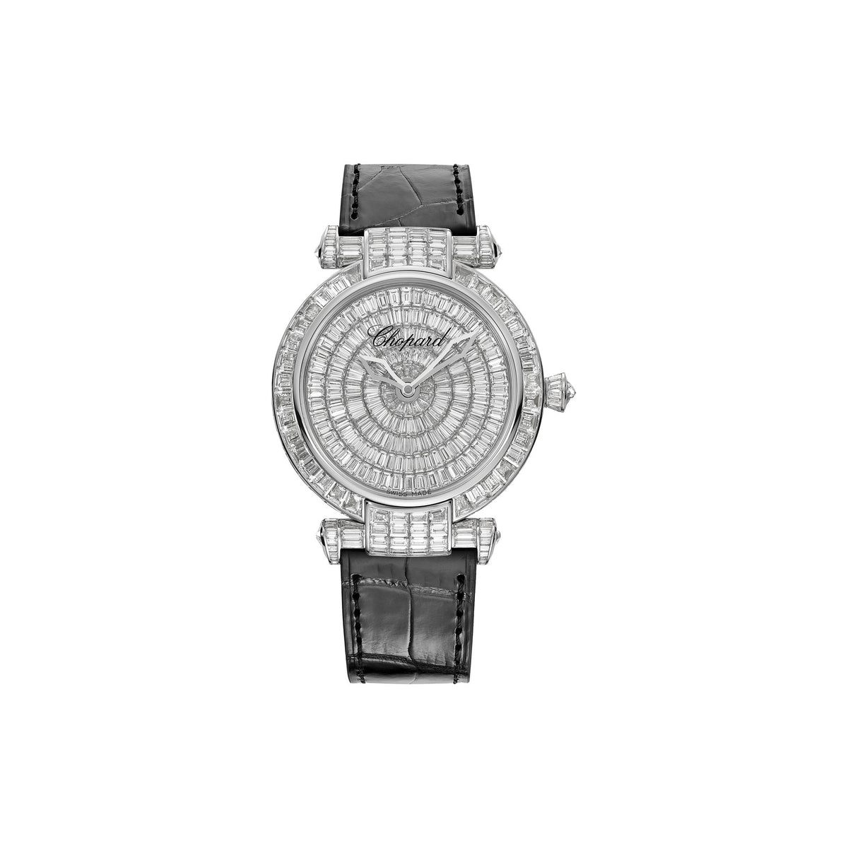Chopard IMPERIALE watch in 18k ethical white gold with diamonds