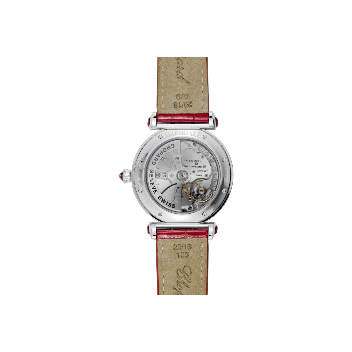 Chopard IMPERIALE watch in 18k ethical white gold with diamonds, view 2