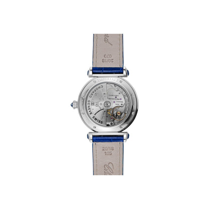 Chopard IMPERIALE watch in 18k ethical white gold with diamonds and sapphires, view 2