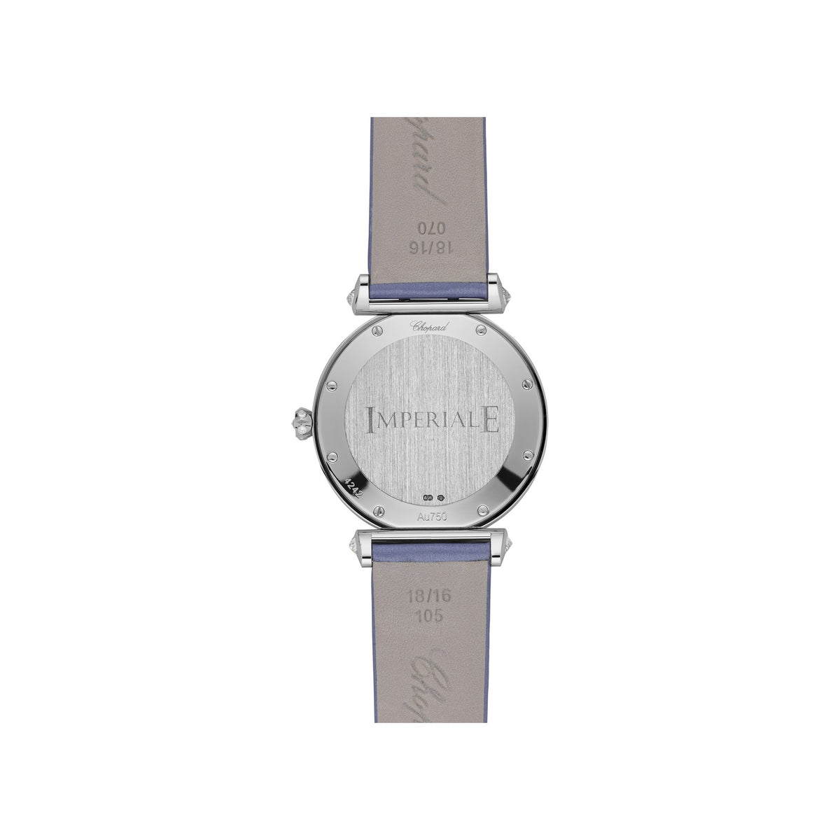 Chopard IMPERIALE watch in 18k ethical white gold, view 2