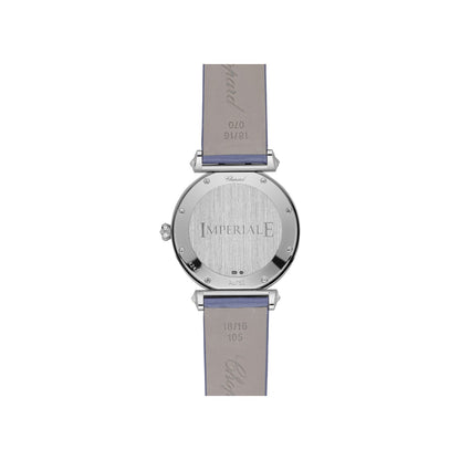 Chopard IMPERIALE watch in 18k ethical white gold, view 2