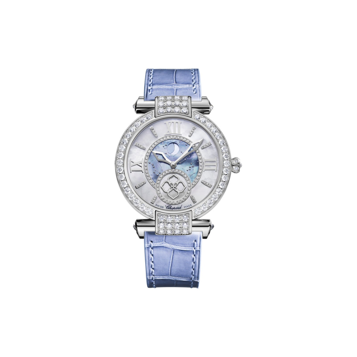 Chopard IMPERIALE watch in 18k ethical white gold with diamonds