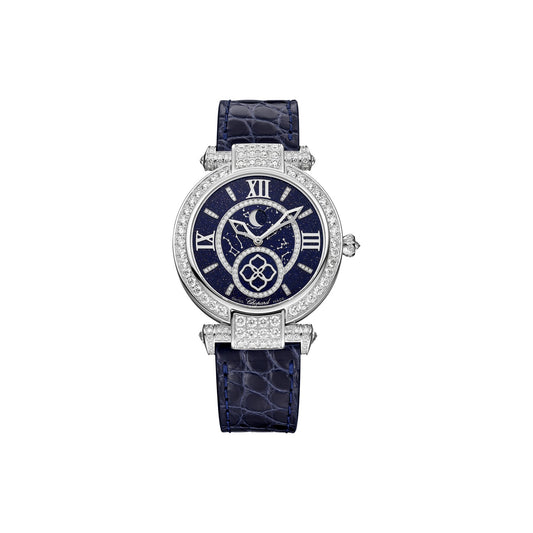 Chopard IMPERIALE watch in 18k ethical white gold with diamonds