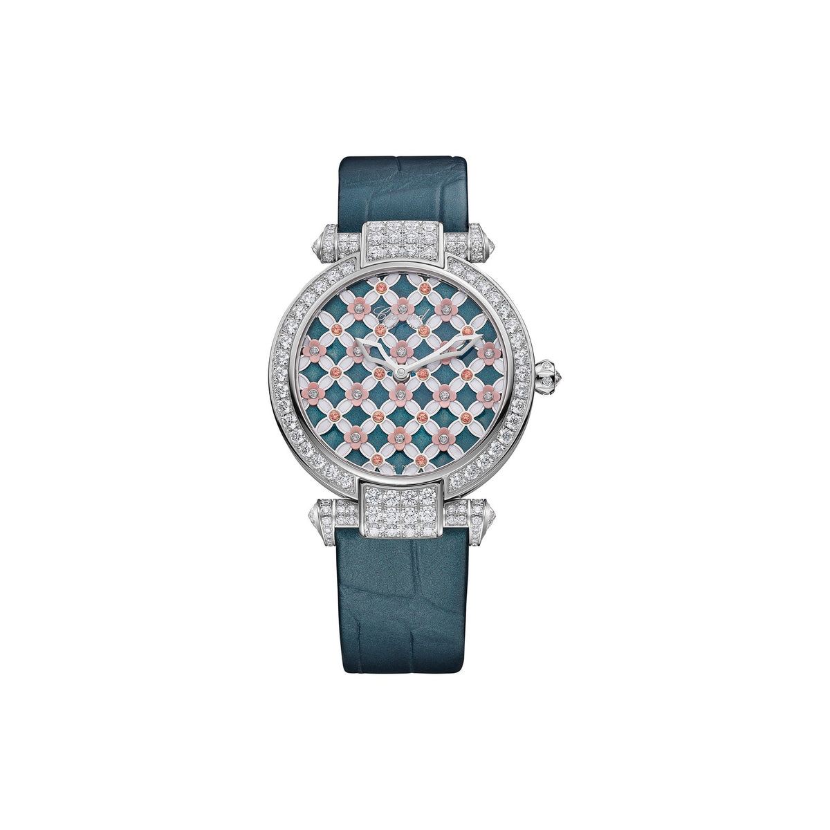 Chopard IMPERIALE watch in 18k ethical white gold with diamonds