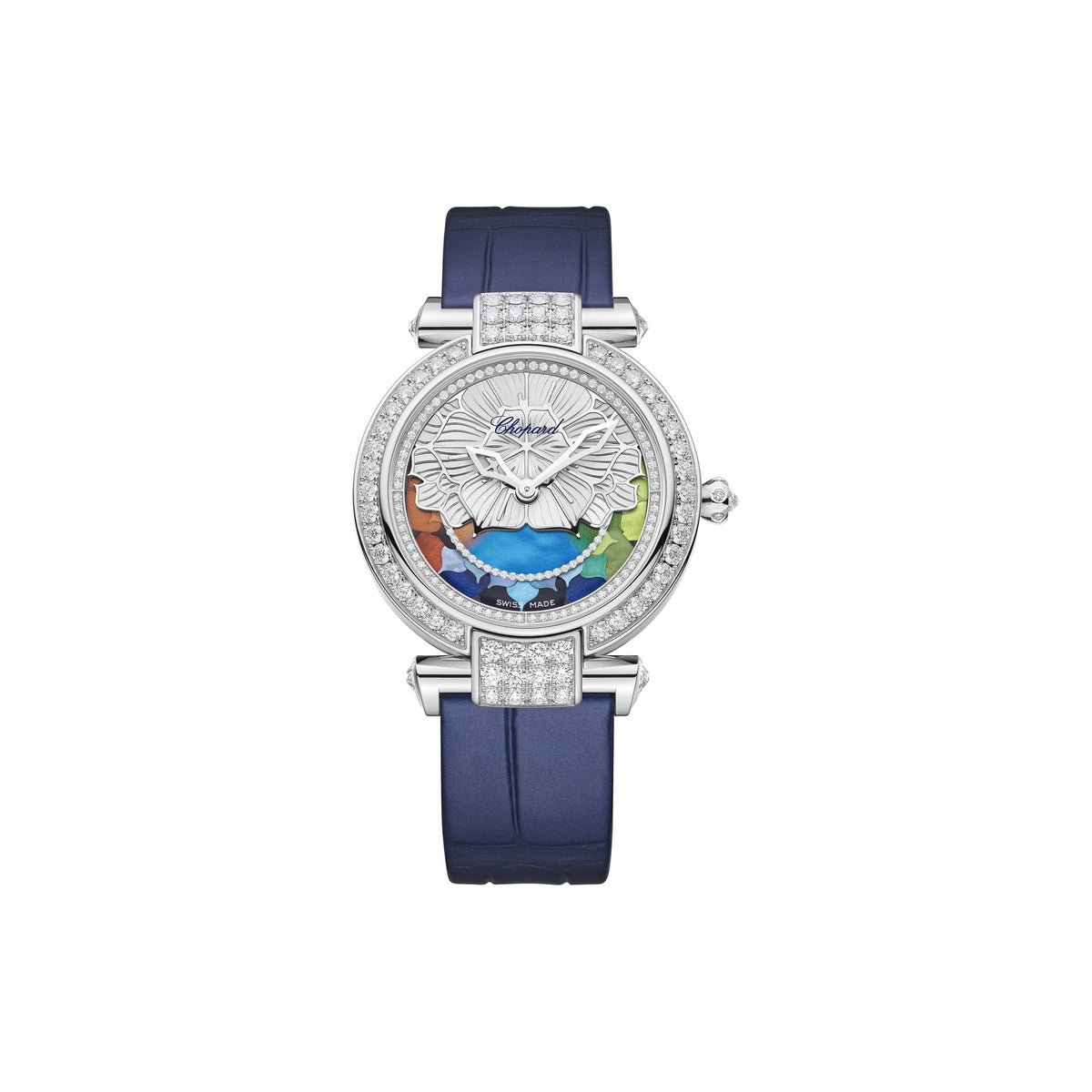 Chopard IMPERIALE watch in 18k ethical white gold with diamonds