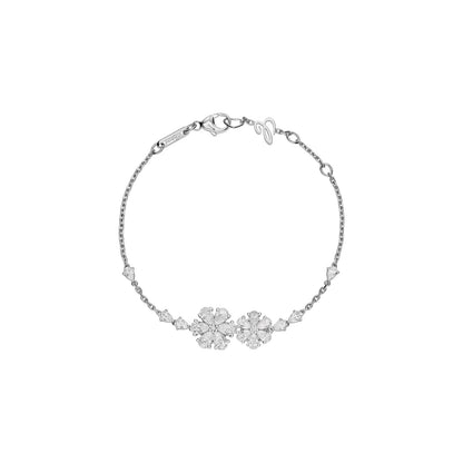 Chopard L'Heure du Diamant bracelet in 18k ethical white gold with diamonds